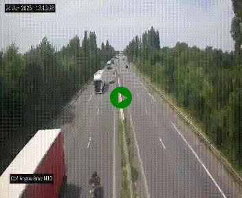 <h2>Webcam routière à la fin de la N10, en périphérique ouest d'Angouleme, proche de la jonction avec l'A10</h2>