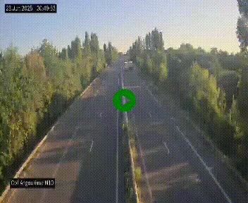 <h2>Webcam routière à la fin de la N10, en périphérique ouest d'Angouleme, proche de la jonction avec l'A10</h2>