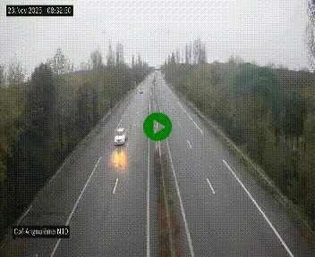<h2>Webcam routière à la fin de la N10, en périphérique ouest d'Angouleme, proche de la jonction avec l'A10</h2>