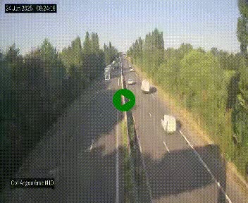 <h2>Webcam routière à la fin de la N10, en périphérique ouest d'Angouleme, proche de la jonction avec l'A10</h2>