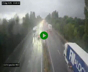 <h2>Webcam routière à la fin de la N10, en périphérique ouest d'Angouleme, proche de la jonction avec l'A10</h2>