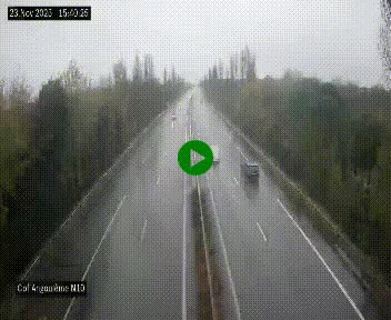 <h2>Webcam routière à la fin de la N10, en périphérique ouest d'Angouleme, proche de la jonction avec l'A10</h2>