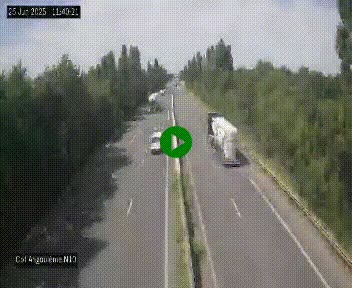 <h2>Webcam routière à la fin de la N10, en périphérique ouest d'Angouleme, proche de la jonction avec l'A10</h2>