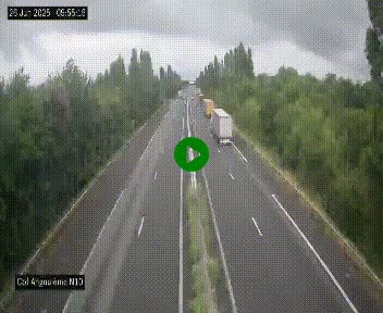 <h2>Webcam routière à la fin de la N10, en périphérique ouest d'Angouleme, proche de la jonction avec l'A10</h2>