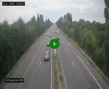 <h2>Webcam routière à la fin de la N10, en périphérique ouest d'Angouleme, proche de la jonction avec l'A10</h2>