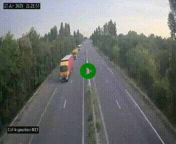 <h2>Webcam routière à la fin de la N10, en périphérique ouest d'Angouleme, proche de la jonction avec l'A10</h2>