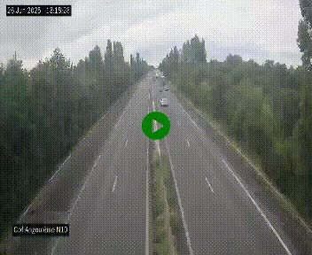 <h2>Webcam routière à la fin de la N10, en périphérique ouest d'Angouleme, proche de la jonction avec l'A10</h2>