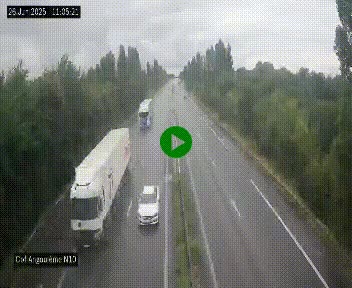<h2>Webcam routière à la fin de la N10, en périphérique ouest d'Angouleme, proche de la jonction avec l'A10</h2>