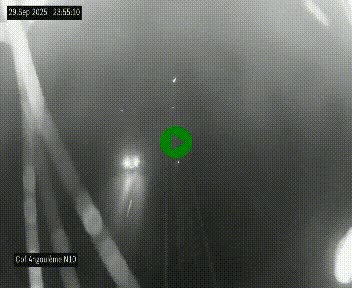 <h2>Webcam routière à la fin de la N10, en périphérique ouest d'Angouleme, proche de la jonction avec l'A10</h2>
