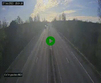 <h2>Webcam routière à la fin de la N10, en périphérique ouest d'Angouleme, proche de la jonction avec l'A10</h2>