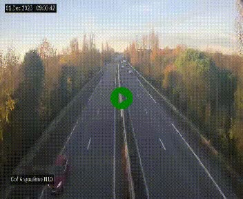 <h2>Webcam routière à la fin de la N10, en périphérique ouest d'Angouleme, proche de la jonction avec l'A10</h2>