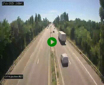<h2>Webcam routière à la fin de la N10, en périphérique ouest d'Angouleme, proche de la jonction avec l'A10</h2>