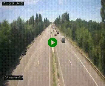 <h2>Webcam routière à la fin de la N10, en périphérique ouest d'Angouleme, proche de la jonction avec l'A10</h2>