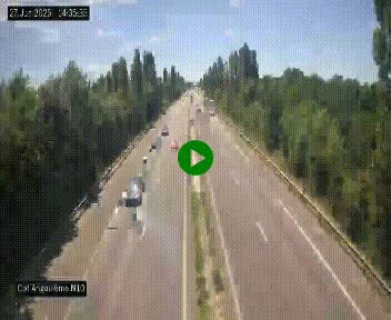 <h2>Webcam routière à la fin de la N10, en périphérique ouest d'Angouleme, proche de la jonction avec l'A10</h2>