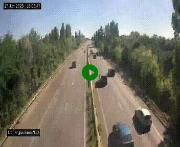 <h2>Webcam routière à la fin de la N10, en périphérique ouest d'Angouleme, proche de la jonction avec l'A10</h2>