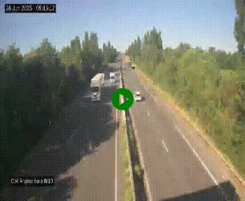<h2>Webcam routière à la fin de la N10, en périphérique ouest d'Angouleme, proche de la jonction avec l'A10</h2>