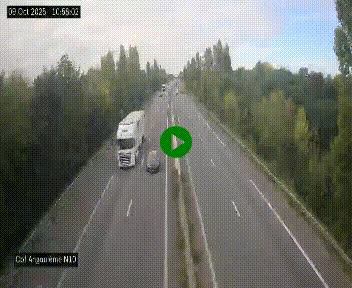 <h2>Webcam routière à la fin de la N10, en périphérique ouest d'Angouleme, proche de la jonction avec l'A10</h2>