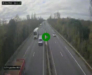 <h2>Webcam routière à la fin de la N10, en périphérique ouest d'Angouleme, proche de la jonction avec l'A10</h2>