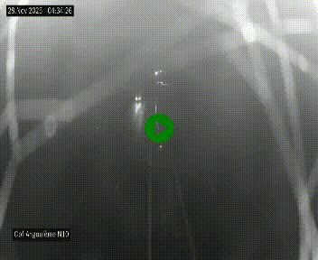 <h2>Webcam routière à la fin de la N10, en périphérique ouest d'Angouleme, proche de la jonction avec l'A10</h2>