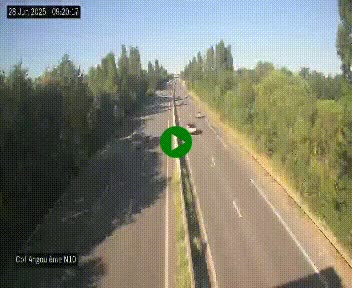 <h2>Webcam routière à la fin de la N10, en périphérique ouest d'Angouleme, proche de la jonction avec l'A10</h2>