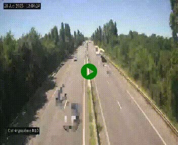<h2>Webcam routière à la fin de la N10, en périphérique ouest d'Angouleme, proche de la jonction avec l'A10</h2>