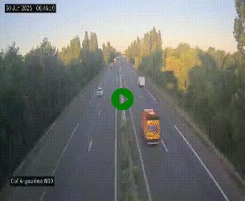 <h2>Webcam routière à la fin de la N10, en périphérique ouest d'Angouleme, proche de la jonction avec l'A10</h2>