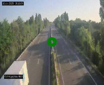 <h2>Webcam routière à la fin de la N10, en périphérique ouest d'Angouleme, proche de la jonction avec l'A10</h2>