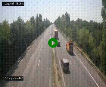 <h2>Webcam routière à la fin de la N10, en périphérique ouest d'Angouleme, proche de la jonction avec l'A10</h2>