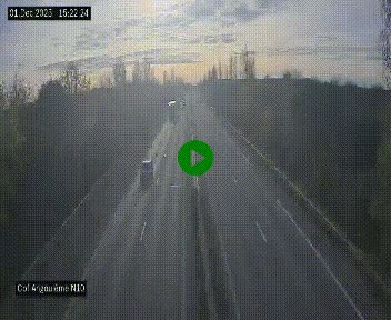 <h2>Webcam routière à la fin de la N10, en périphérique ouest d'Angouleme, proche de la jonction avec l'A10</h2>