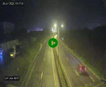 <h2>Webcam située à la Rochelle, à la fin de la N237 avant l'accès au péage du Pont de l'Île-de-Ré</h2>