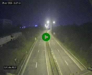 Webcam située à la Rochelle, à la fin de la N237 avant l'accès au péage du Pont de l'Île-de-Ré