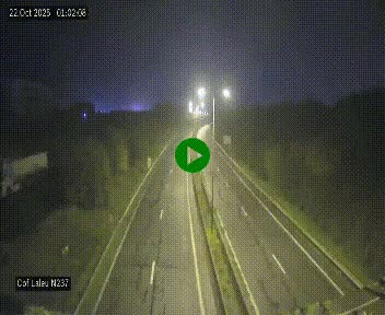 Webcam située à la Rochelle, à la fin de la N237 avant l'accès au péage du Pont de l'Île-de-Ré