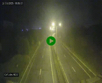 Webcam située à la Rochelle, à la fin de la N237 avant l'accès au péage du Pont de l'Île-de-Ré