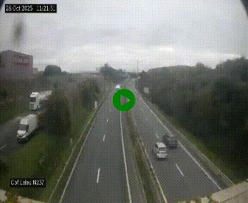 Webcam située à la Rochelle, à la fin de la N237 avant l'accès au péage du Pont de l'Île-de-Ré