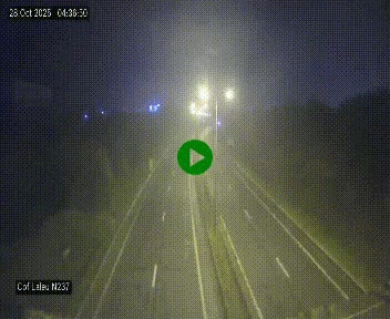 Webcam située à la Rochelle, à la fin de la N237 avant l'accès au péage du Pont de l'Île-de-Ré