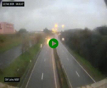 <h2>Webcam située à la Rochelle, à la fin de la N237 avant l'accès au péage du Pont de l'Île-de-Ré</h2>