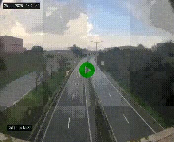 <h2>Webcam située à la Rochelle, à la fin de la N237 avant l'accès au péage du Pont de l'Île-de-Ré</h2>