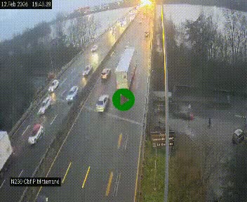 <h2>Webcam sur le périphérique de Bordeaux à l'est de la ville. Caméra située sur le Pont Mitterand sur la N230</h2>