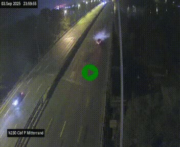 <h2>Webcam sur le périphérique de Bordeaux à l'est de la ville. Caméra située sur le Pont Mitterand sur la N230</h2>