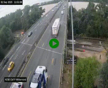 <h2>Webcam sur le périphérique de Bordeaux à l'est de la ville. Caméra située sur le Pont Mitterand sur la N230</h2>