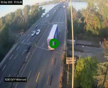 <h2>Webcam sur le périphérique de Bordeaux à l'est de la ville. Caméra située sur le Pont Mitterand sur la N230</h2>