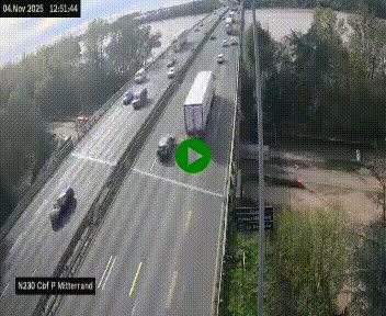 <h2>Webcam sur le périphérique de Bordeaux à l'est de la ville. Caméra située sur le Pont Mitterand sur la N230</h2>