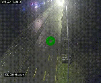 <h2>Webcam sur le périphérique de Bordeaux à l'est de la ville. Caméra située sur le Pont Mitterand sur la N230</h2>