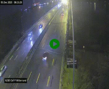 <h2>Webcam sur le périphérique de Bordeaux à l'est de la ville. Caméra située sur le Pont Mitterand sur la N230</h2>