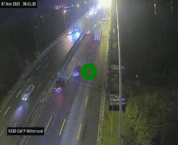 <h2>Webcam sur le périphérique de Bordeaux à l'est de la ville. Caméra située sur le Pont Mitterand sur la N230</h2>