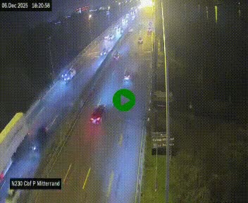 <h2>Webcam sur le périphérique de Bordeaux à l'est de la ville. Caméra située sur le Pont Mitterand sur la N230</h2>