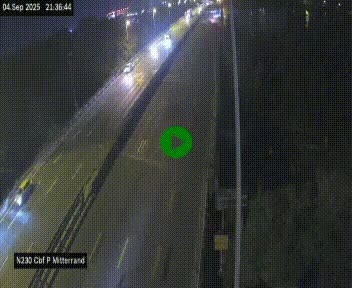 <h2>Webcam sur le périphérique de Bordeaux à l'est de la ville. Caméra située sur le Pont Mitterand sur la N230</h2>