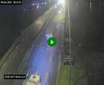 <h2>Webcam sur le périphérique de Bordeaux à l'est de la ville. Caméra située sur le Pont Mitterand sur la N230</h2>