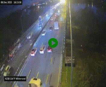 <h2>Webcam sur le périphérique de Bordeaux à l'est de la ville. Caméra située sur le Pont Mitterand sur la N230</h2>