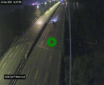 <h2>Webcam sur le périphérique de Bordeaux à l'est de la ville. Caméra située sur le Pont Mitterand sur la N230</h2>